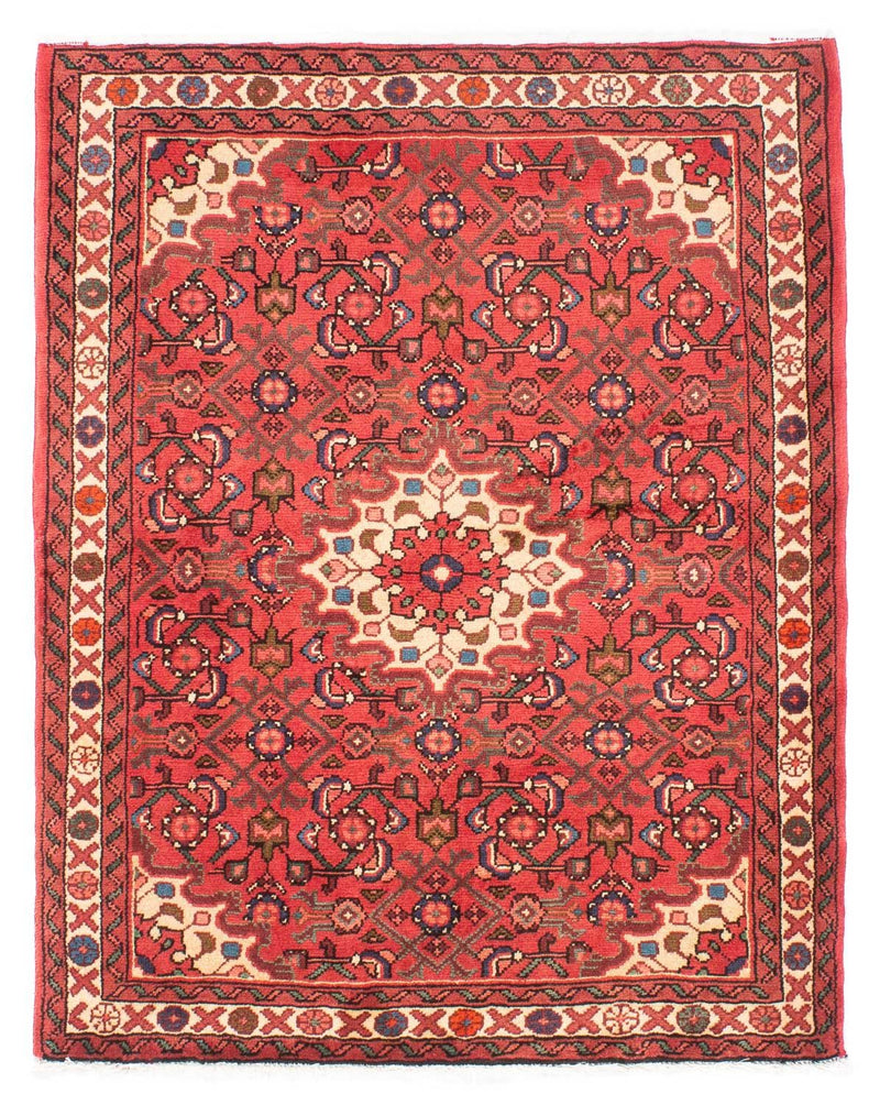 Perserteppich - Nomadic 140 x 106 cm - rot