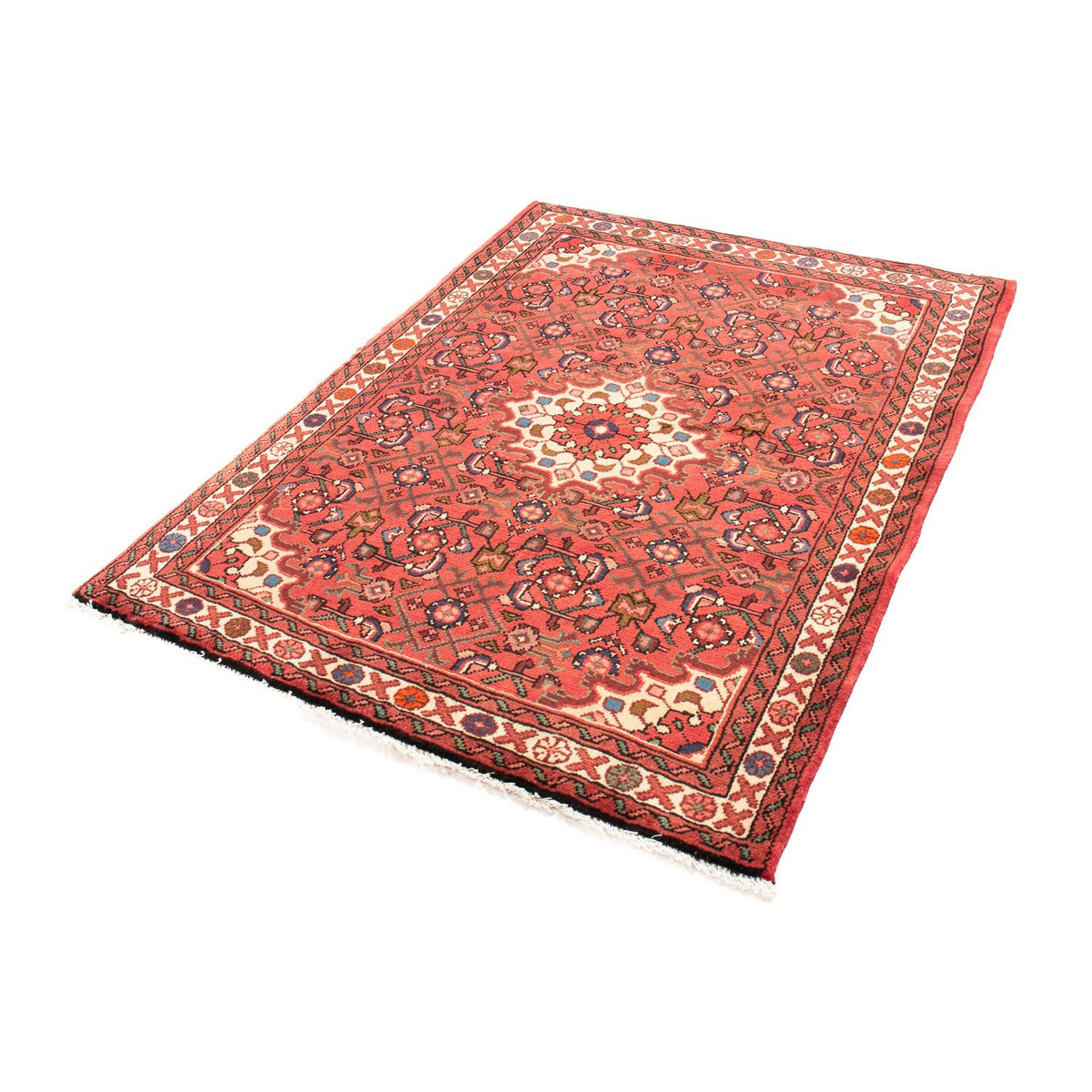 Perserteppich - Nomadic 140 x 106 cm - rot
