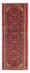 Hosseinabad Tappeto 70x195cm - Tappeto persiano - rosso scuro - Passatoia / Rosso scuro / 70 x 195 cm Passatoia