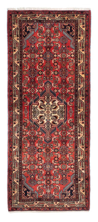 Tapis de couloir Tapis persan - Nomadic - 204 x 82 cm - rouge