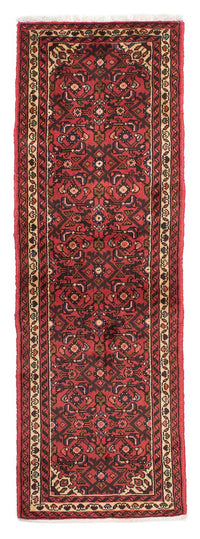 Tapis de couloir Tapis persan - Nomadic - 190 x 67 cm - rouge foncé