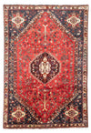 Shiraz Tappeto 207x302cm - Tappeto persiano - rosso - Rettangolo / Rosso / 207 x 302 cm Rettangolo