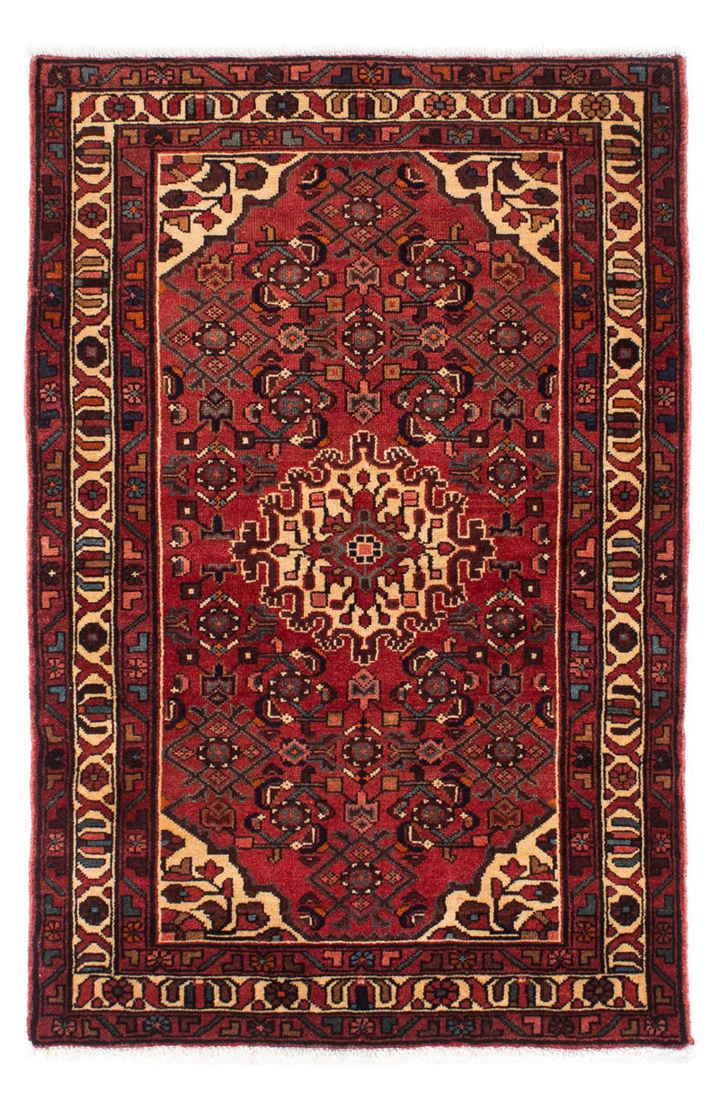 Perserteppich - Nomadic 162 x 110 cm - dunkelrot