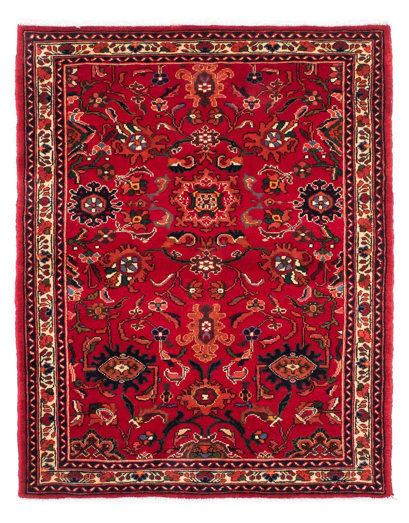 Perserteppich - Nomadic 160 x 112 cm - dunkelrot