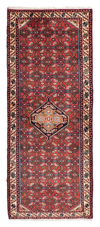 Tapis de couloir Tapis persan - Nomadic - 193 x 77 cm - rouge foncé