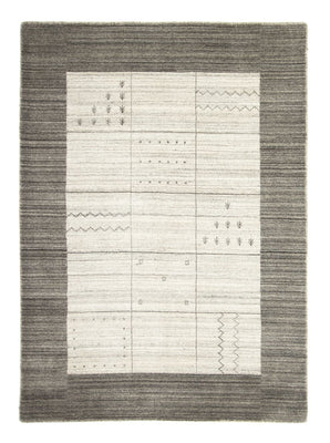Gabbeh Teppich - Loribaft Perser 200 x 140 cm - grau
