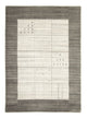 Gabbeh Teppich - Loribaft Perser 200 x 140 cm - grau