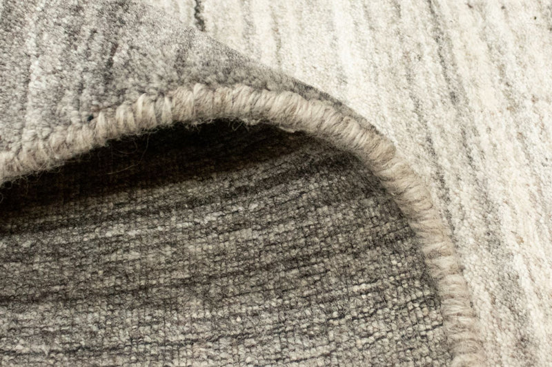 Gabbeh Teppich - Loribaft Perser 200 x 140 cm - grau
