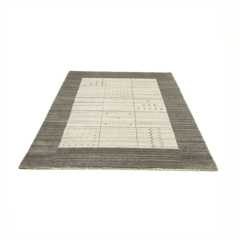 Gabbeh Teppich - Loribaft Perser 200 x 140 cm - grau