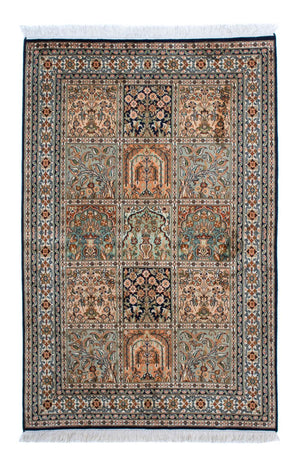 Seidenteppich - Kaschmir Seide 150 x 92 cm Teppichbrücke