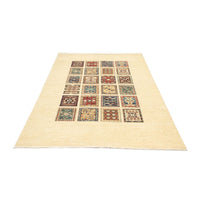 Tapis Gabbeh - Indus - 211 x 143 cm - beige