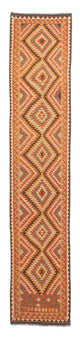 Kilim Maimana Tapis 394x76cm - Tapis en laine