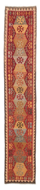 Kilim Maimana Tappeto 389x76cm - Tappeto di lana