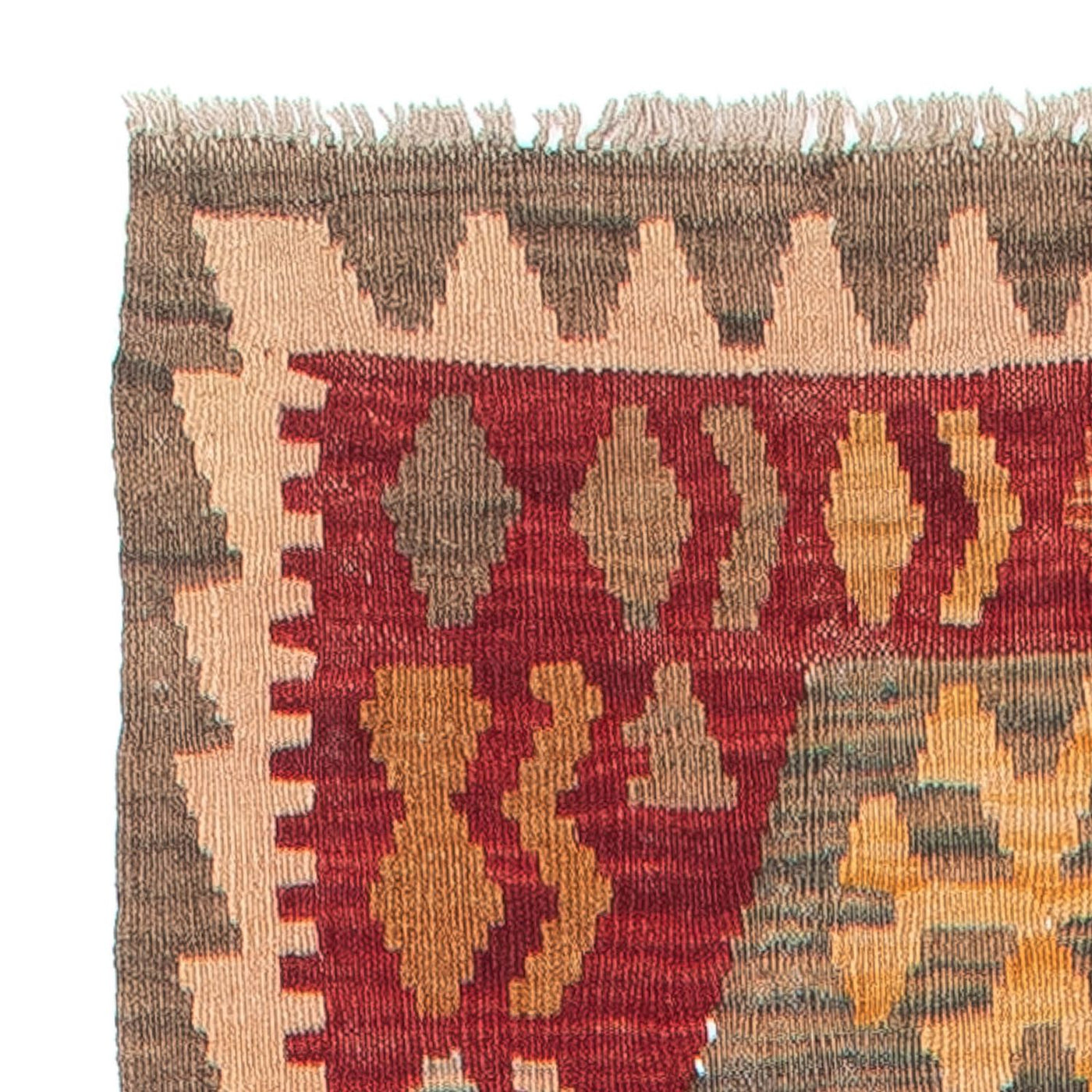 Kilim Maimana Tappeto 389x76cm - Tappeto di lana