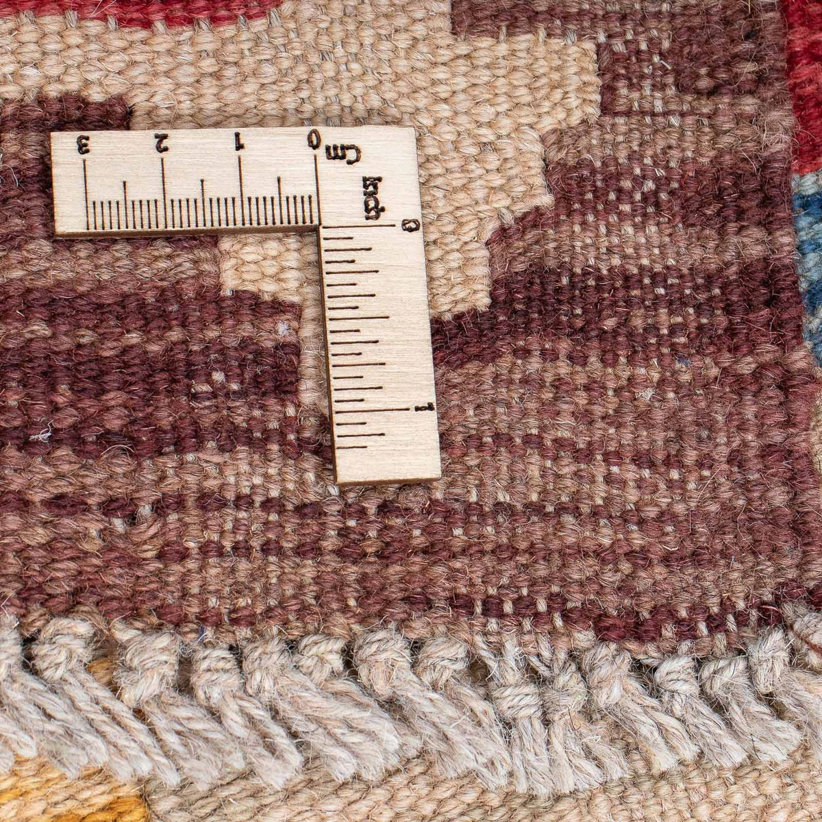 Kelim Teppich - Splash 288 x 69 cm - mehrfarbig