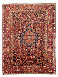 Tapis persan - Nomadic - 279 x 230 cm - rouge clair