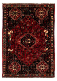 Tapis persan - Nomadic - 303 x 212 cm - rouge foncé