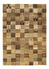 Loribaft Tappeto 100x142cm - Perserteppich Wollteppich - Rettangolo / Multicolore / 100 x 142 cm Rettangolo