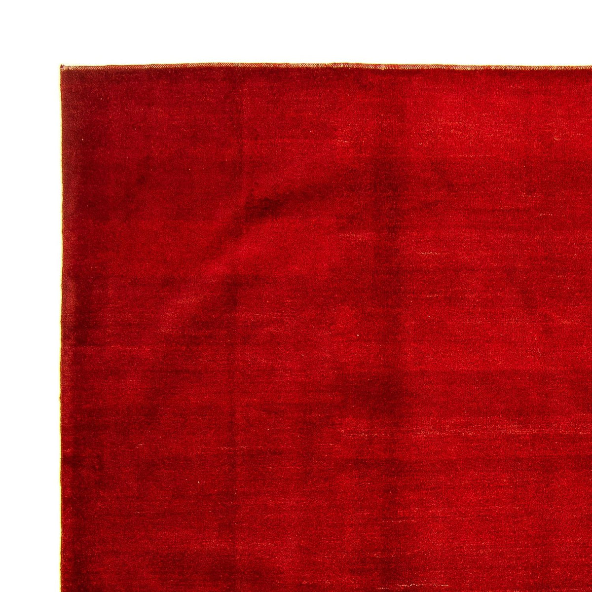 Tapis Gabbeh persan Tapis 262x288cm - Perserteppich Wollteppich - rouge foncé