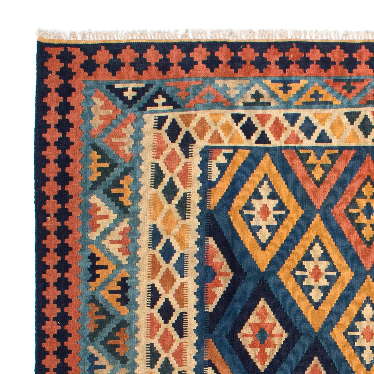 Kelim Teppich - Oriental 212 x 230 cm - mehrfarbig