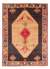 Tapis persan - Nomadic - 160 x 110 cm - marron