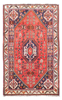 Tapis persan - Nomadic - 170 x 100 cm - rouge foncé