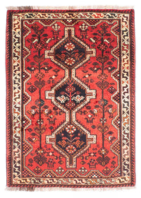 Tapis persan - Nomadic - 160 x 113 cm - rouge foncé