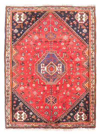 Tapis persan - Nomadic - 152 x 116 cm - rouge foncé
