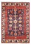 Tapis de Chiraz Tapis 115x165cm - Tapis persan - Rectangle / Bleu foncé / 115 x 165 cm Rectangle