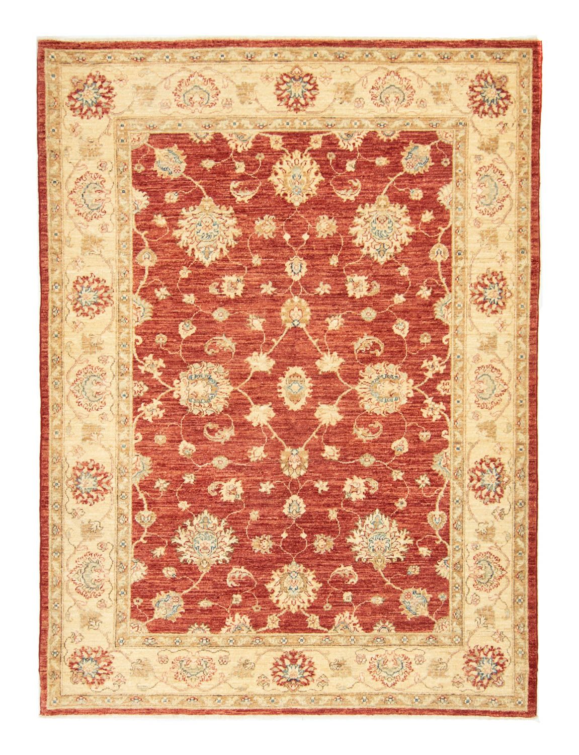 Ziegler Teppich 204 x 152 cm - rot
