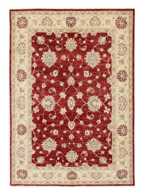 Ziegler Teppich 198 x 147 cm - dunkelrot
