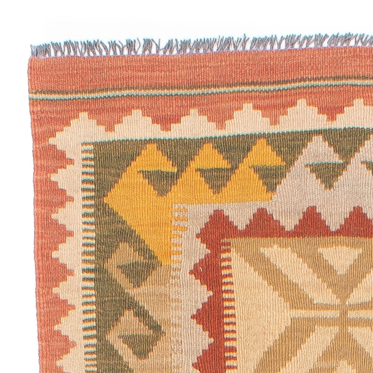 Kelim Teppich - Splash 306 x 82 cm