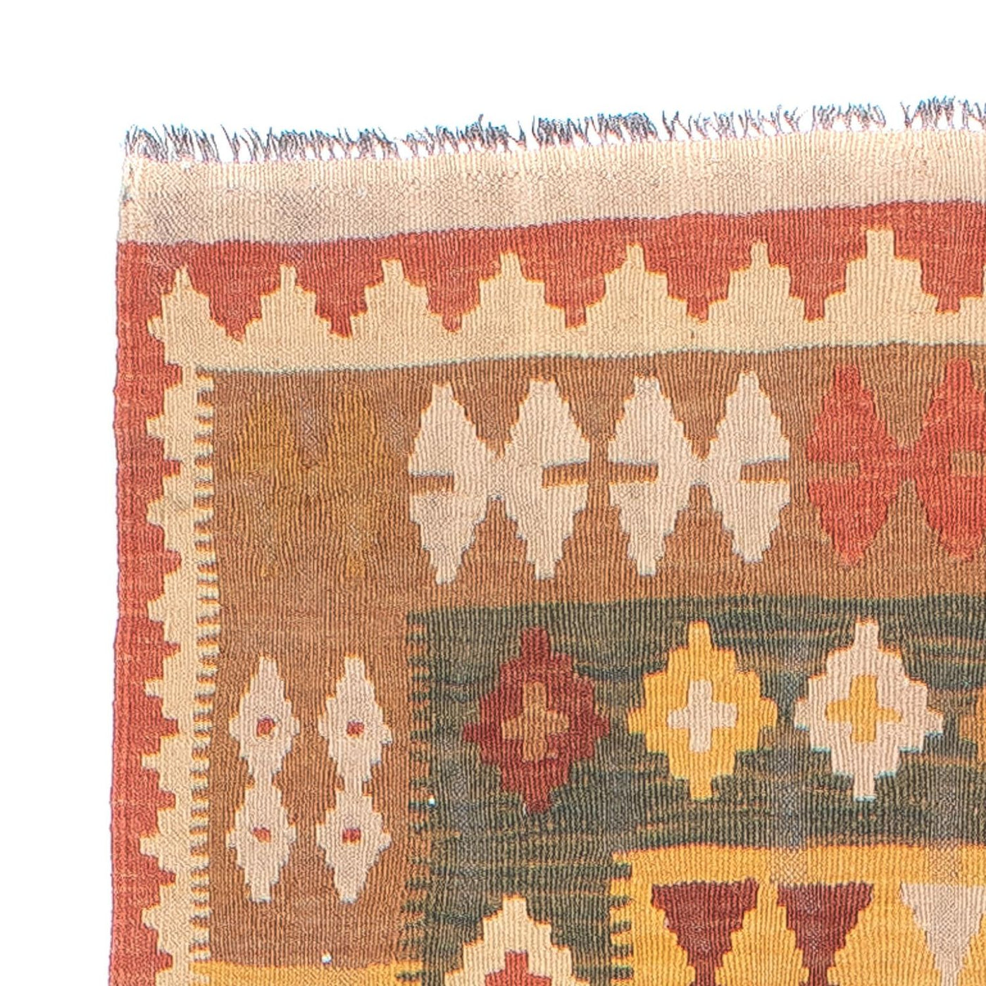 Kelim Maimene Teppich 320x88cm