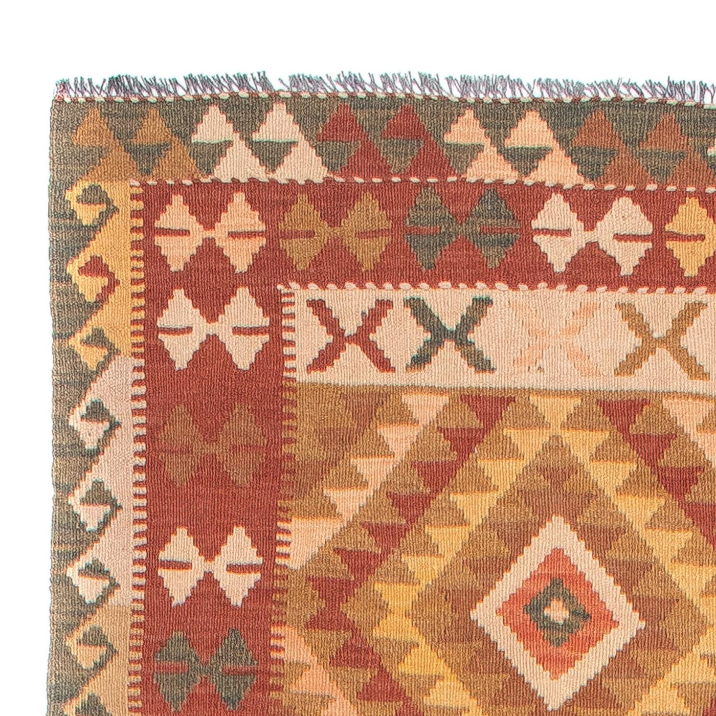 Kilim Maimana Tapis 397x95cm - Tapis en laine