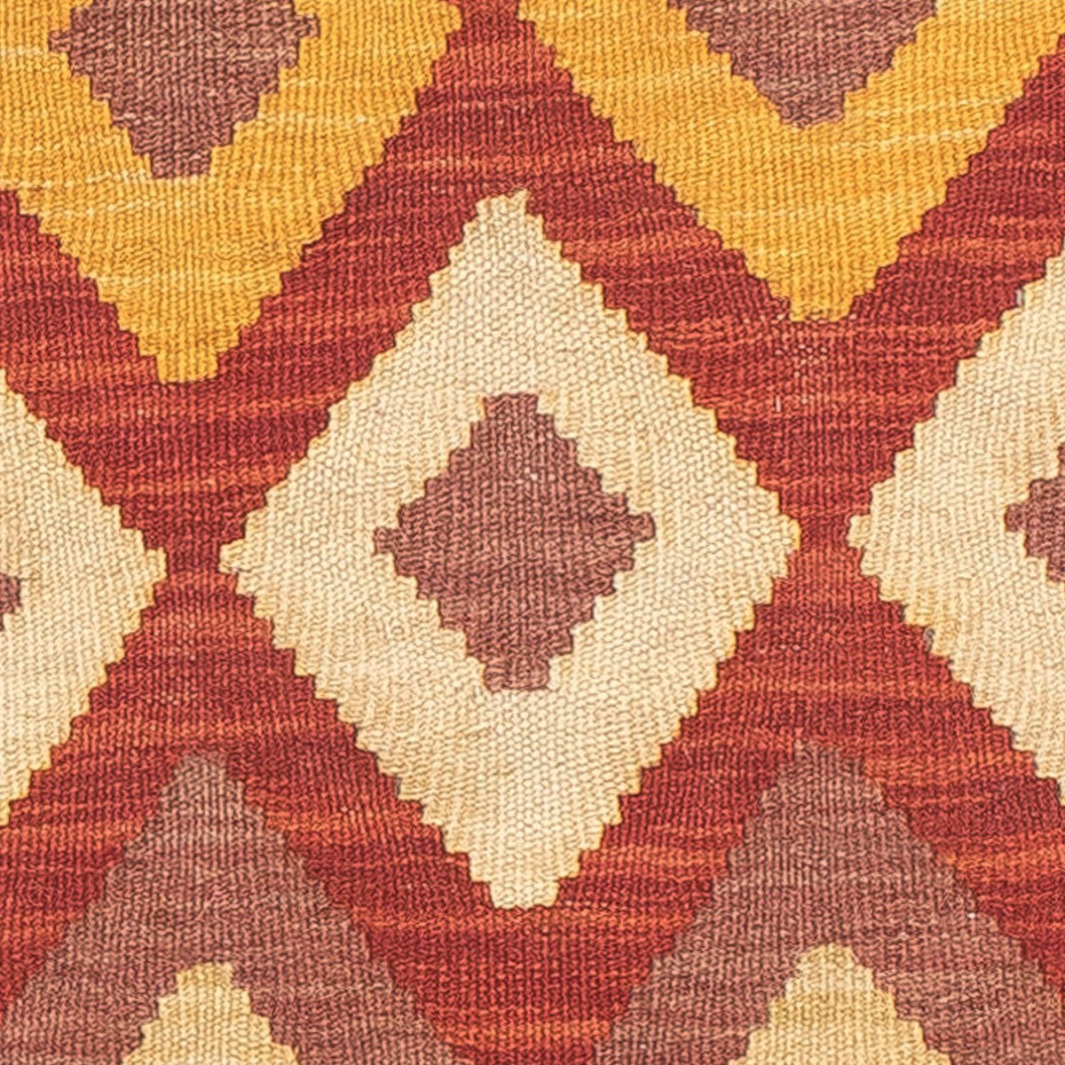 Kelim Teppich - Splash 192 x 49 cm - mehrfarbig