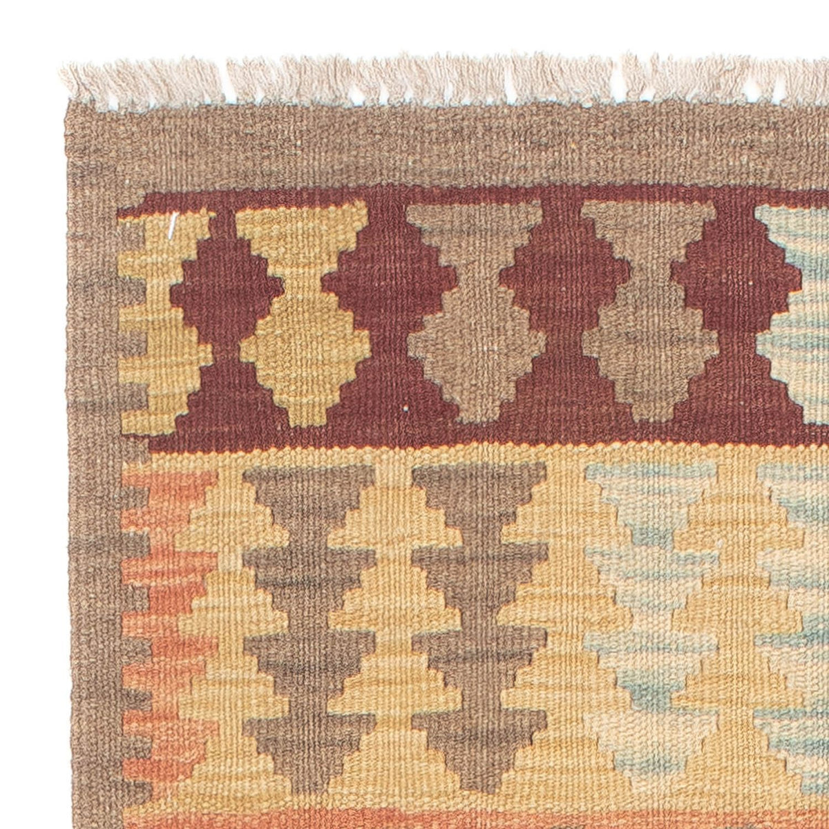 Kelim Teppich - Splash 200 x 62 cm - mehrfarbig