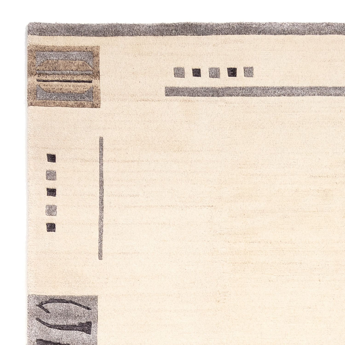 Nepal Teppich 300 x 250 cm - beige