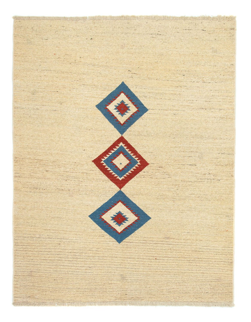 Gabbeh Teppich - Perser 190 x 148 cm - beige