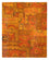 Patchwork Teppich 295 x 239 cm