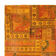 Patchwork Teppich 295 x 239 cm