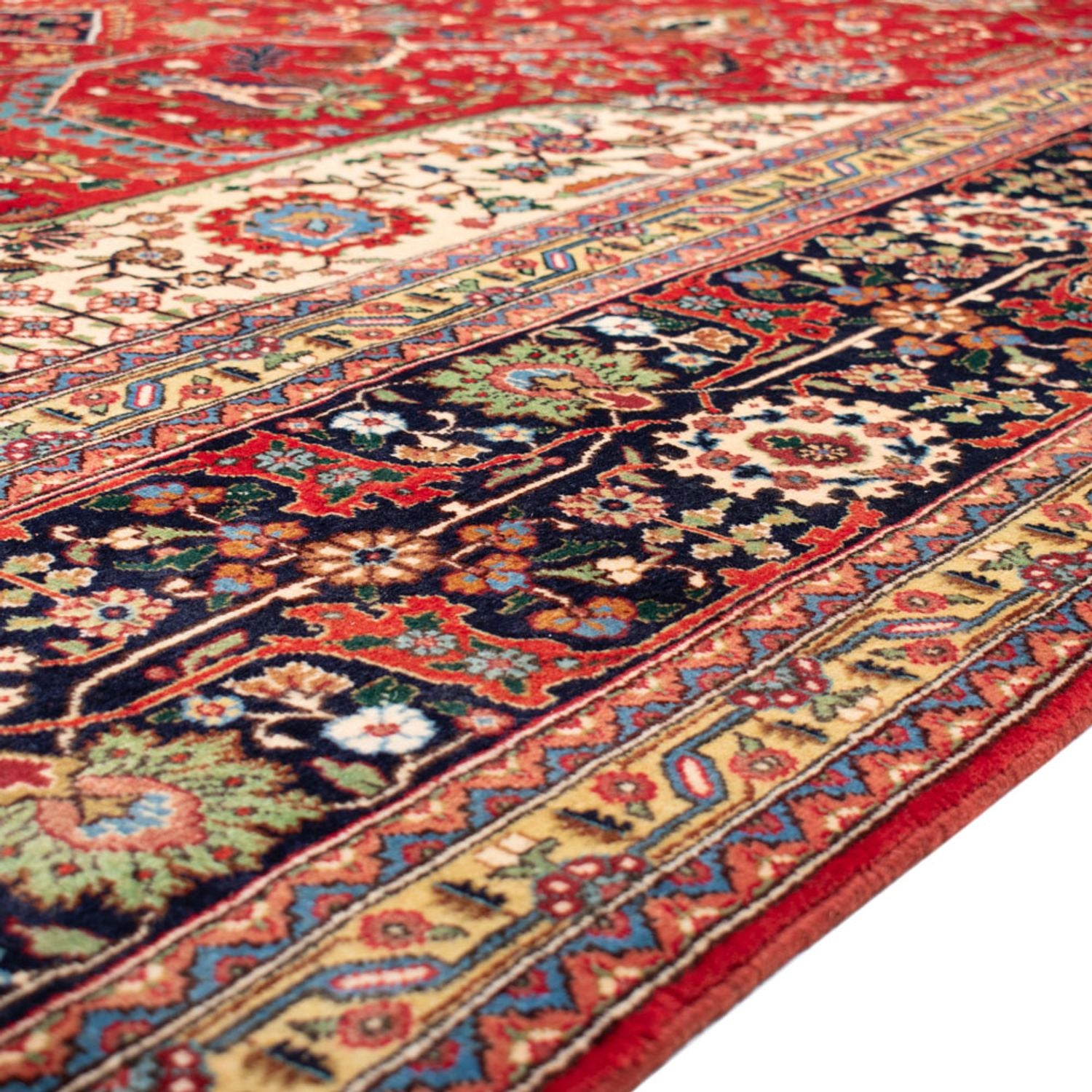 Perserteppich - Täbriz - Royal - 490 x 352 cm - rot