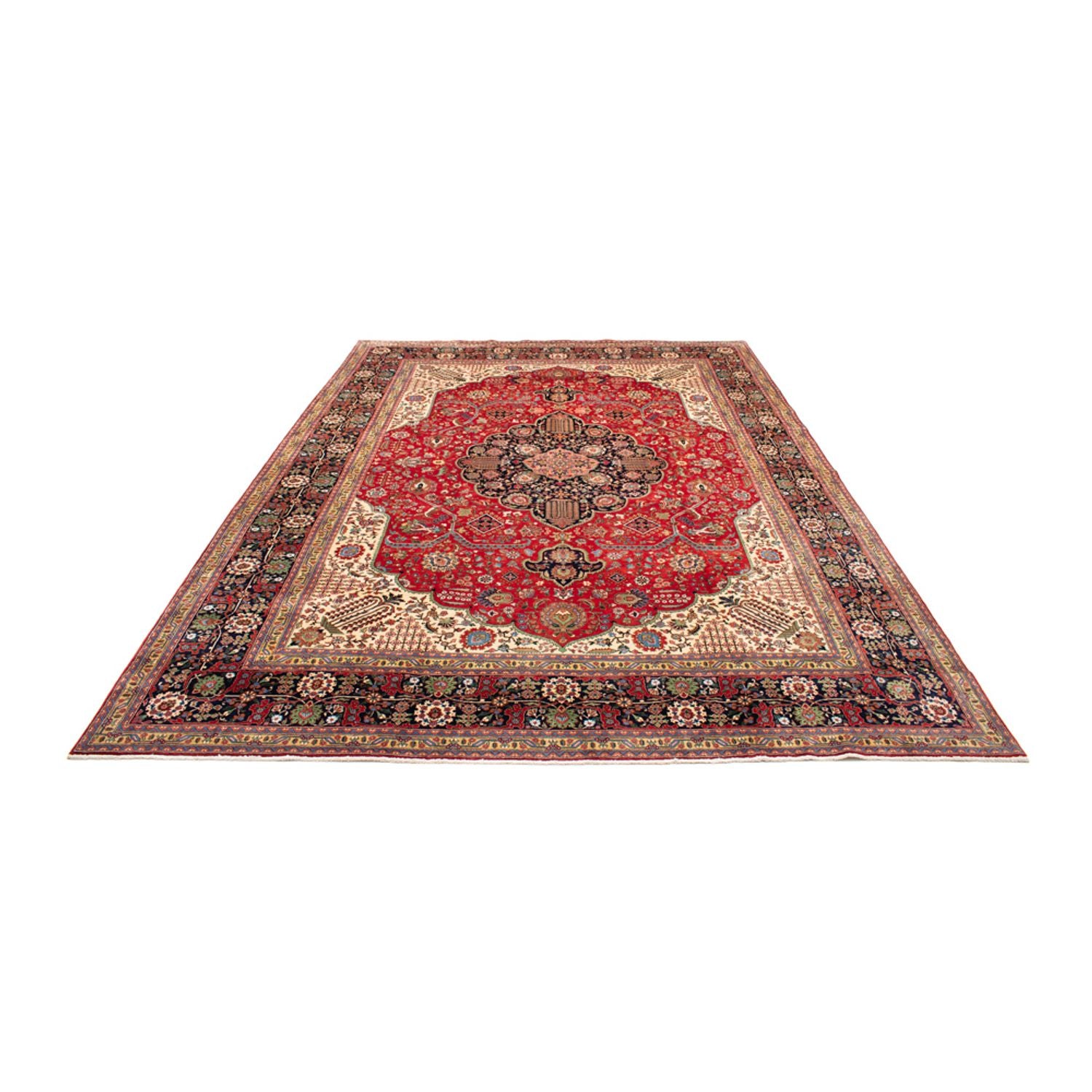 Perserteppich - Täbriz - Royal - 490 x 352 cm - rot