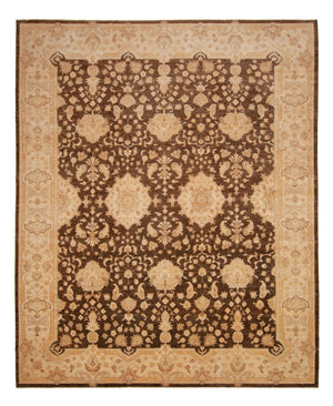 Ziegler Teppich - 465 x 368 cm - braun