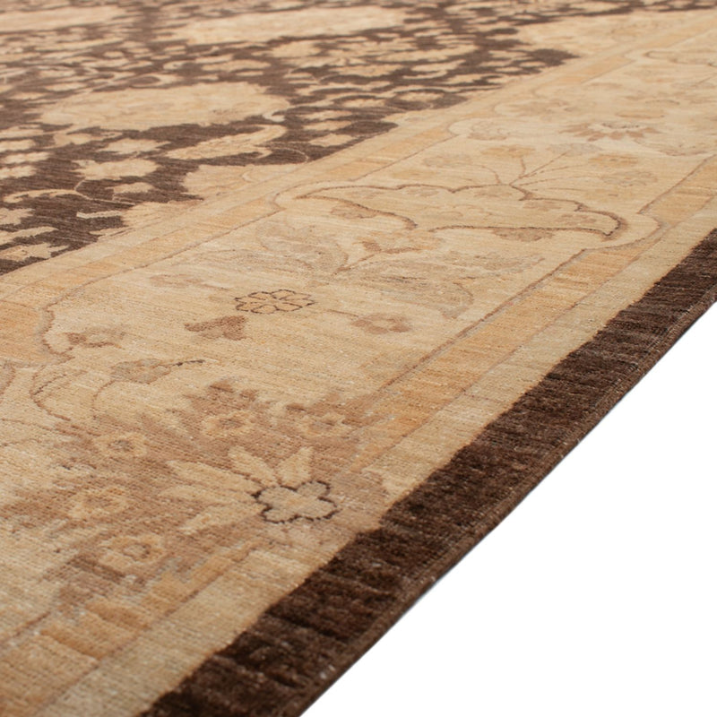 Ziegler Teppich - 465 x 368 cm - braun