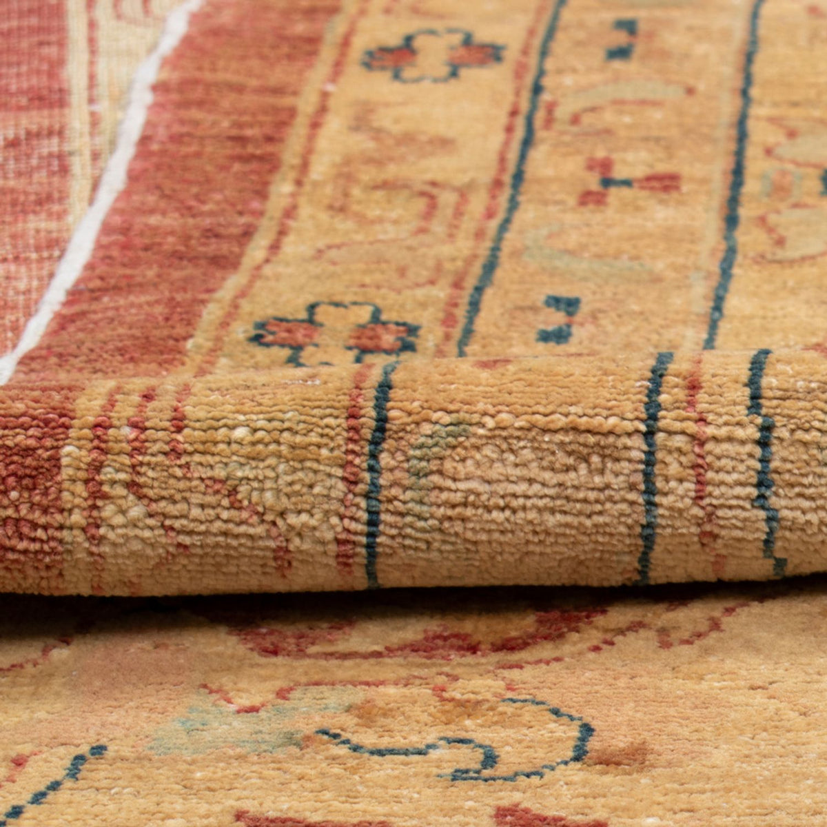 Ziegler Teppich - 453 x 285 cm - rost