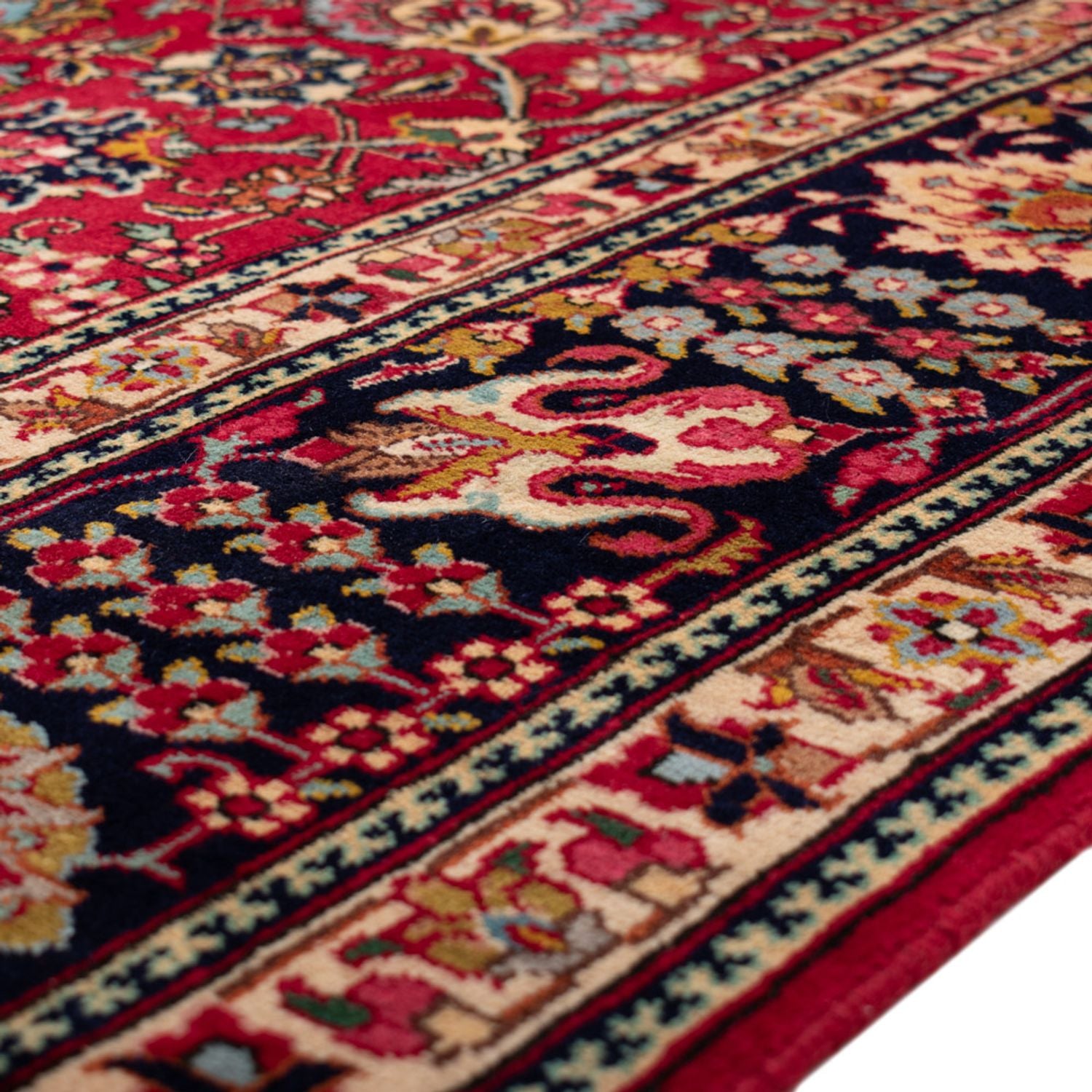 Perserteppich - Täbriz - Royal - 492 x 306 cm - rot