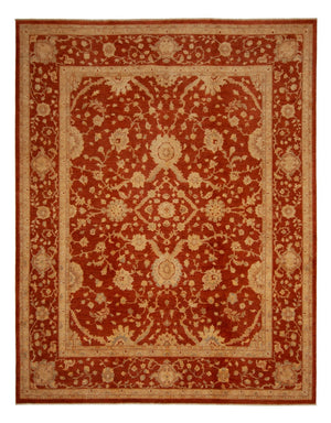 Ziegler Teppich - 443 x 349 cm - rost