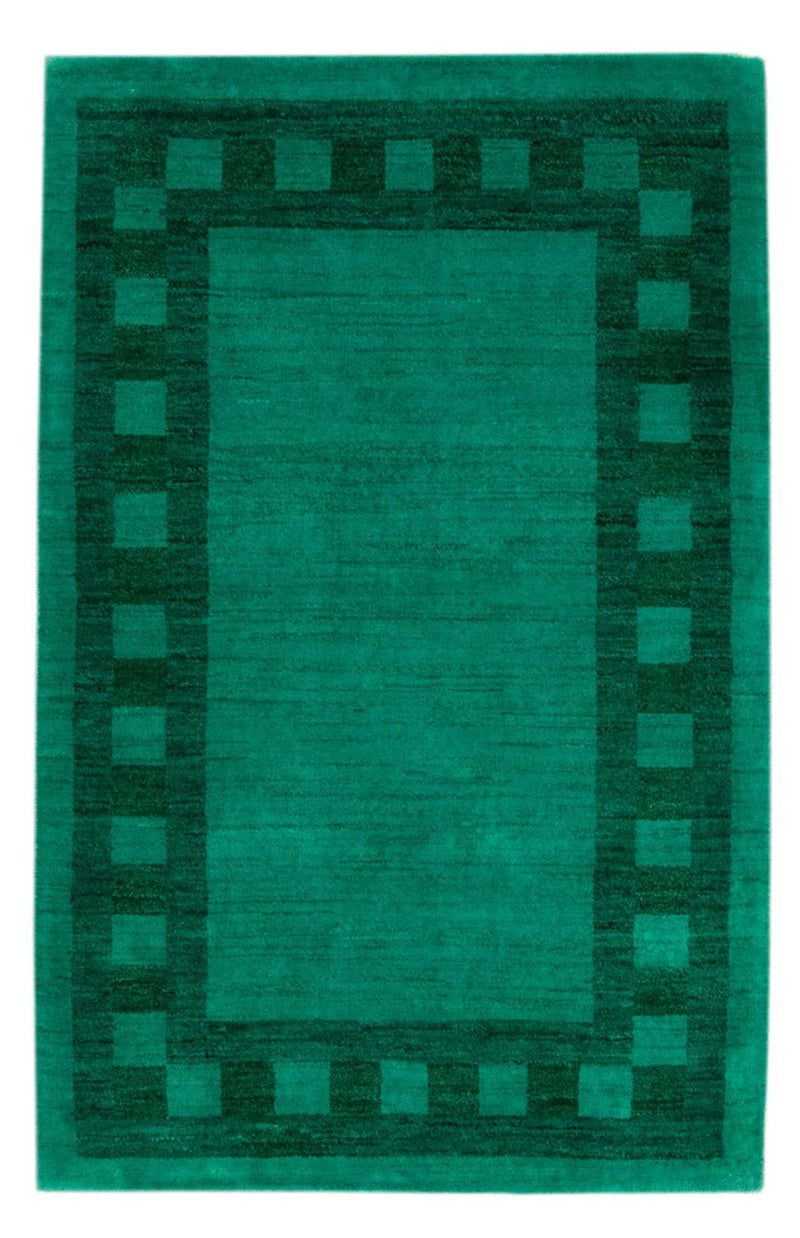 Tapis Ziegler - Moderne - Vintage/Overdyed - 125 x 79 cm - vert