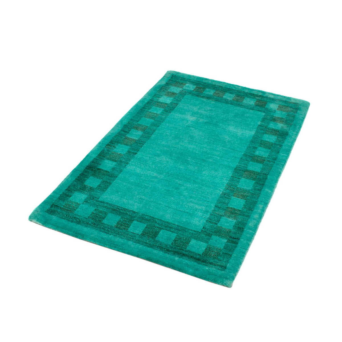 Tapis Ziegler - Moderne - Vintage/Overdyed - 125 x 79 cm - vert