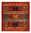 Ziegler Teppich - Ariana - 93 x 85 cm - mehrfarbig